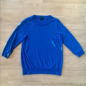J. Crew Wool Sweater In royal blue 💙